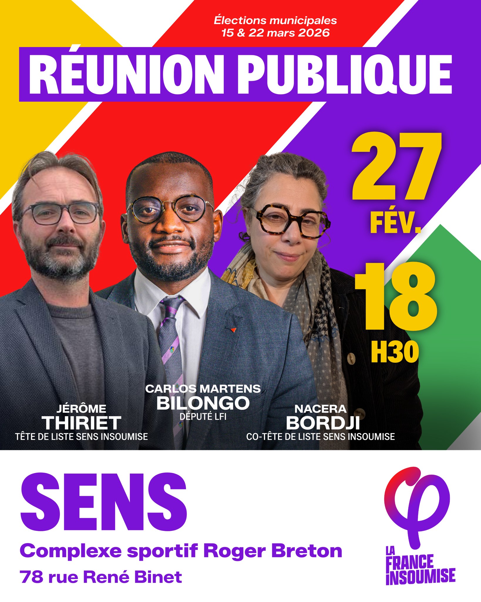 Réunion publique - 27 février 2026